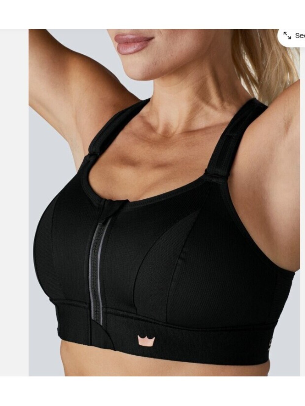 NWT Shefit ultimate sports bra front zip size XS